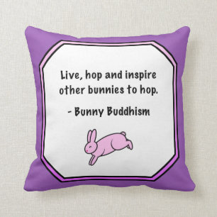 Sonnenbuddhismus "Inspiriere Andere auf Hop" Kisse Kissen