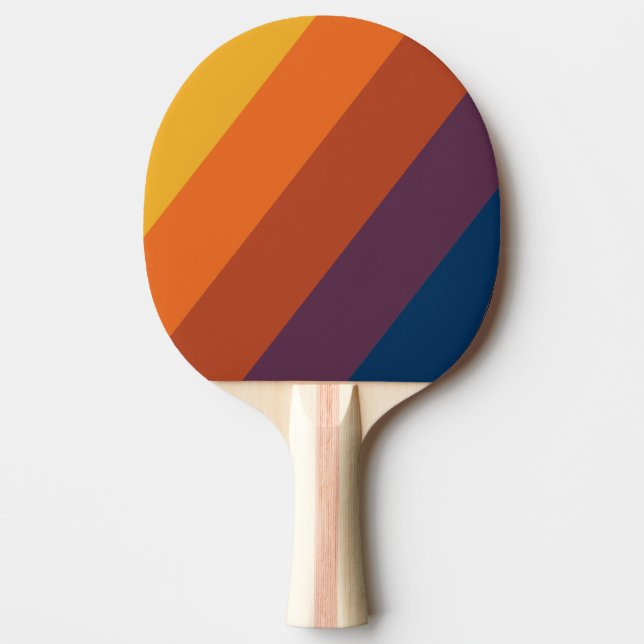 Sonnencreme fett gestreift tischtennis schläger (Vorderseite)