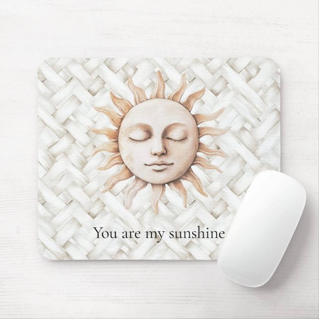 Sonnencreme Mousepad (Mit Mouse)