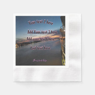 Sonnencreme-Party Serviette