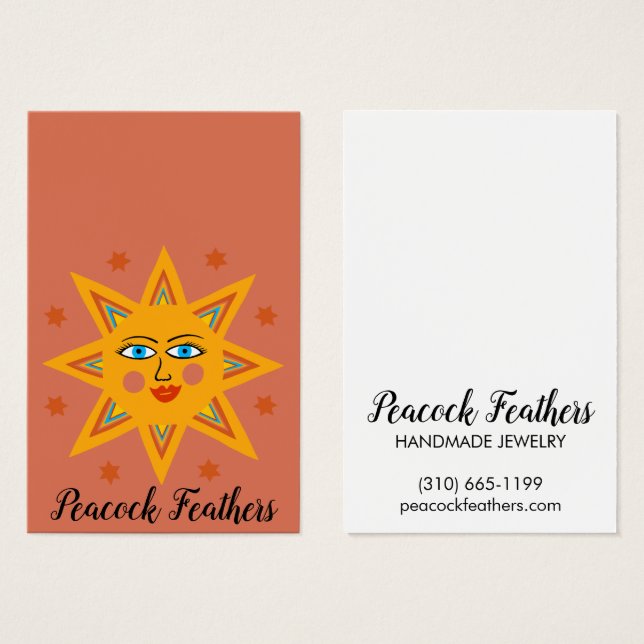 Sonnencreme-Schmuck-DisplayCard (Vorne & Hinten)
