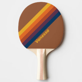 Sonnencreme Streifen mit Namen Tischtennis Schläger