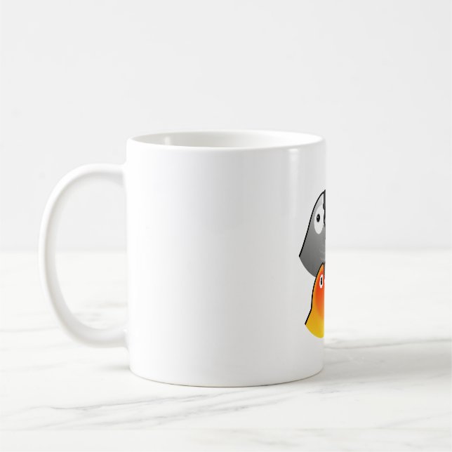 Sonnencreme (transparent) kaffeetasse (Links)