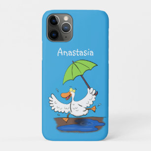 Sonnendute mit Schirm tanzender Cartoon Case-Mate iPhone Hülle