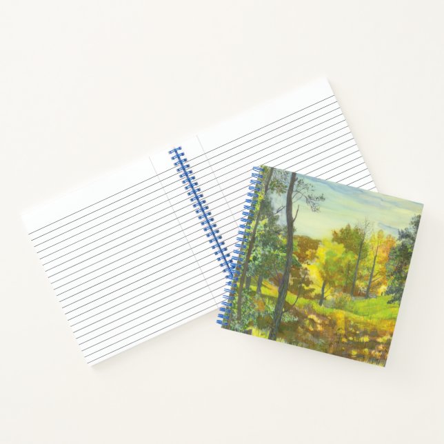 Sonneneinbruch Notizbuch (Innenseite)