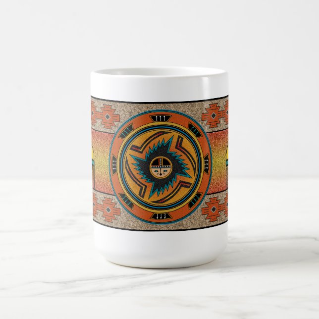 Sonneneruption Kaffeetasse (Mittel)