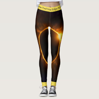Sonnenfinsternis 2017 LeggingsSolar Leggings