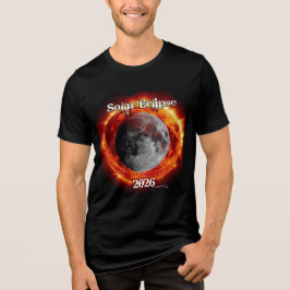 Sonnenfinsternis am 12. August 2026 Tri-Blend Shirt