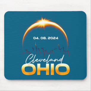 Sonnenfinsternis Cleveland Ohio Total Mousepad