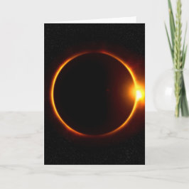 Sonnenfinsternis dunkler Sun u. Mond Karte