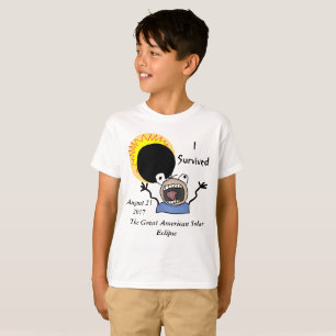 Sonnenfinsternis-Überlebens-Ausgabe 2017 T-Shirt