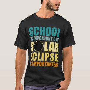 Sonnenfinsternis Wichtiger Gesamtsonnenillustratio T-Shirt