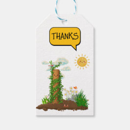 Sonnenfrohe Pun-Garten-Kletterpflanze-Totem-Kinder Geschenkanhänger