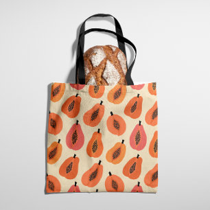 Sonnenfrucht-Scheibe Papaya Orange Töne Tasche