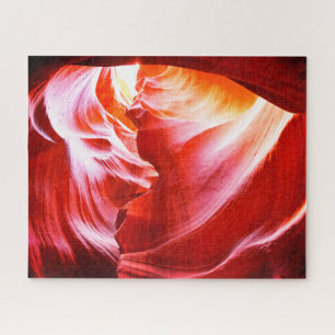 Sonnengefülltes Wüsten-Slot-Canyon-Puzzle