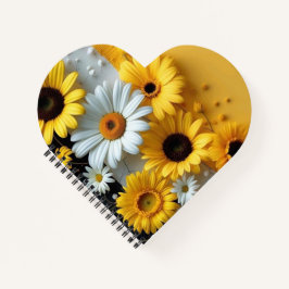 Sonnengeküsste Florale Pracht iPad Smart Cover Notizbuch