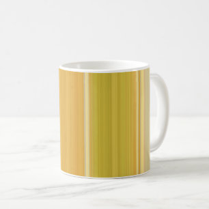 Sonnengelbe Streifen Kaffeetasse