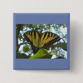 Sonnengelbes Monarch Button