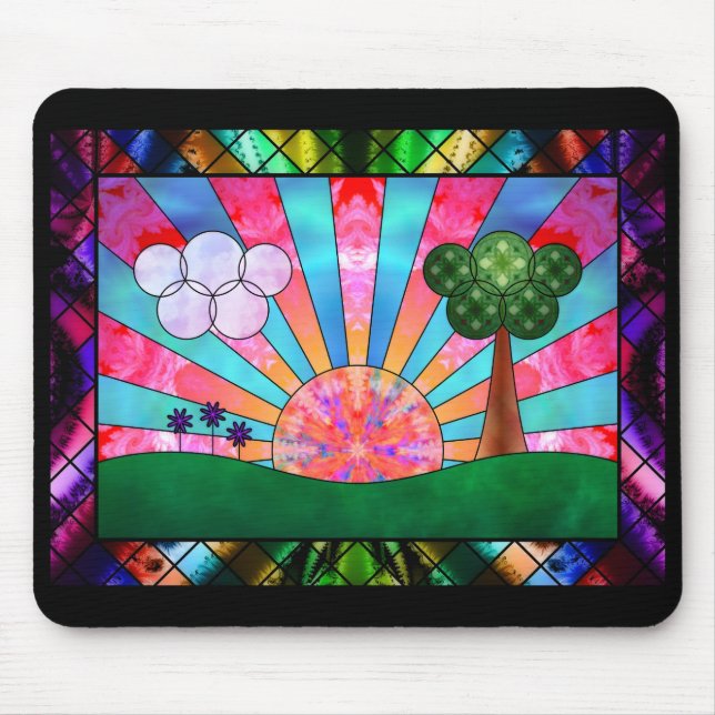 Sonnengesang-Mausepad Mousepad (Vorne)