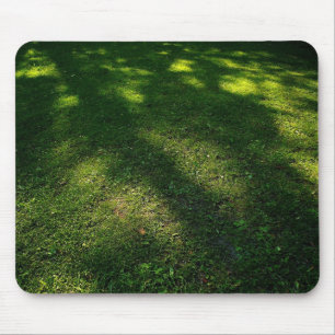 Sonnengesprenkelter Rasen Mousepad