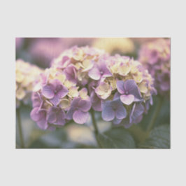 Sonnengetränkte Lavendel Gelbe Hortensie Decoupage Seidenpapier