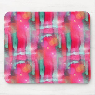 Sonnenglast abstrakt gemalt Wasserfarbe Mousepad