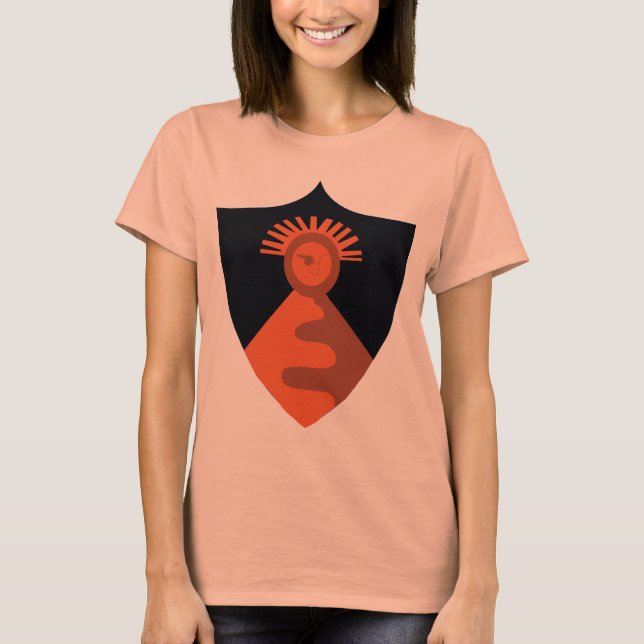 SONNENGOTT AM NACHT T - Shirt (Vorderseite)