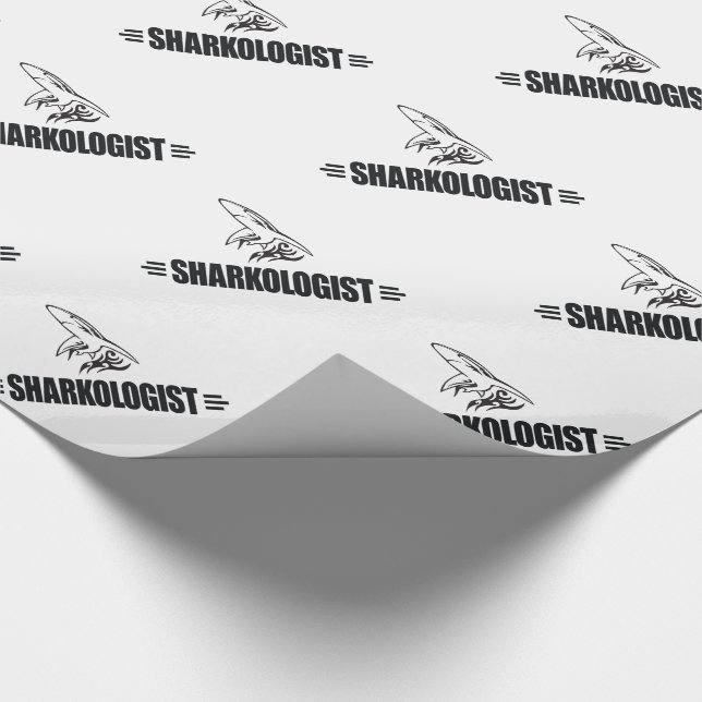 Sonnenhai Geschenkpapier (Ecke)