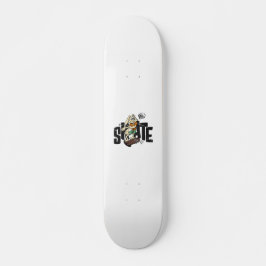 Sonnenhase mit Skateboard - "Den ganzen Tag Skate"