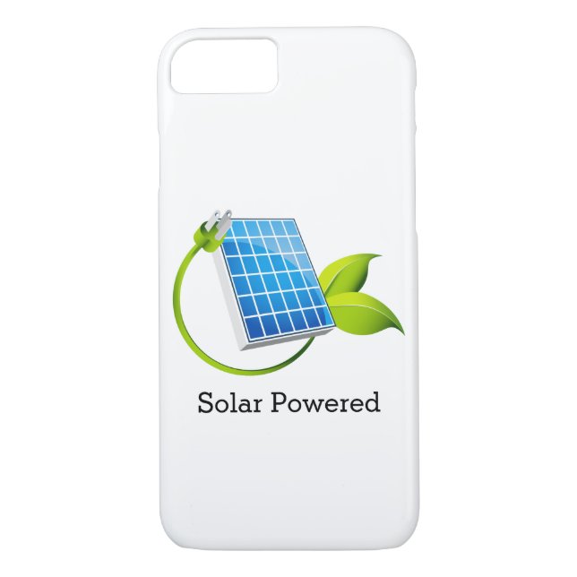 Sonnenkollektor angetriebener Telefon-Kasten Case-Mate iPhone Hülle (Rückseite)