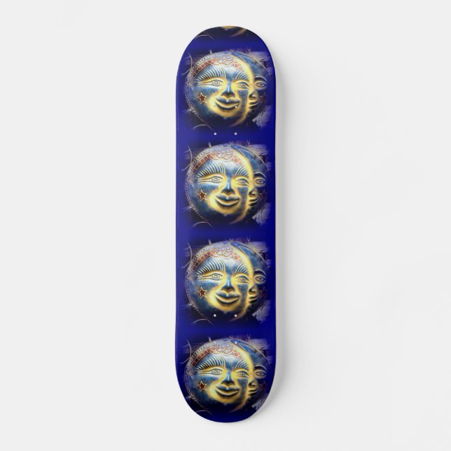 Sonnenkollektor/Moon-Facebook Skateboard (Vorderseite)