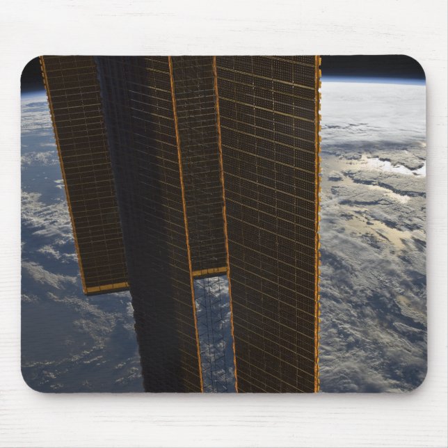 Sonnenkollektoren der Internationalen Raumstation Mousepad (Vorne)