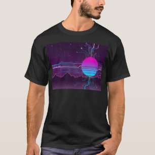 Sonnenkreise - Vaporwellenkreislauf T-Shirt