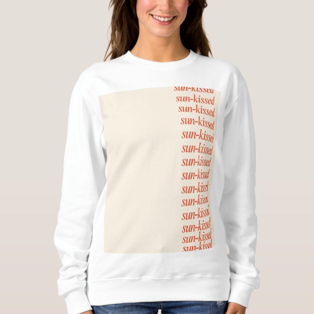 Sonnenküss Sweatshirt ästhetisch niedlich modern (Vorderseite)