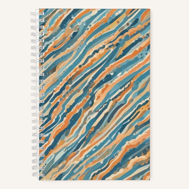 Sonnenküss Wasserfarben Notizbuch (Vorderseite)