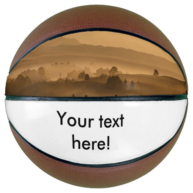 Sonnenlandschaft Basketball (Vorderseite)