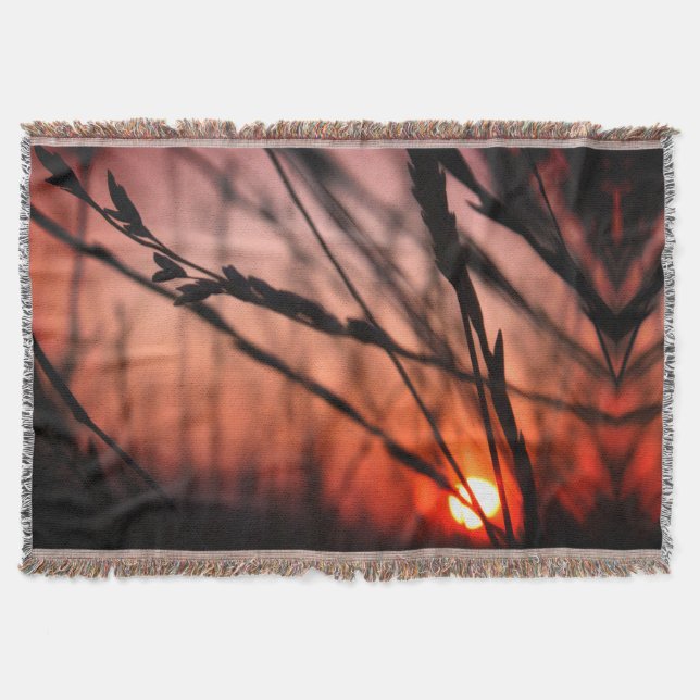 Sonnenlandschaft Foto Kruge Klatsche Decke (Vorderseite)