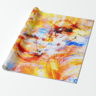 Sonnenlicht. Abstrakte, schöne, bunte, helle Kunst Geschenkpapier