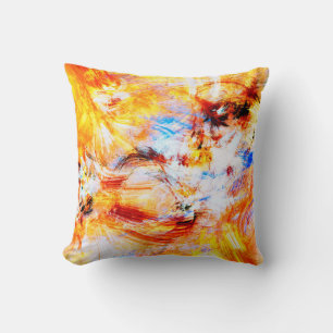Sonnenlicht. Abstrakte, schöne, bunte, helle Kunst Kissen