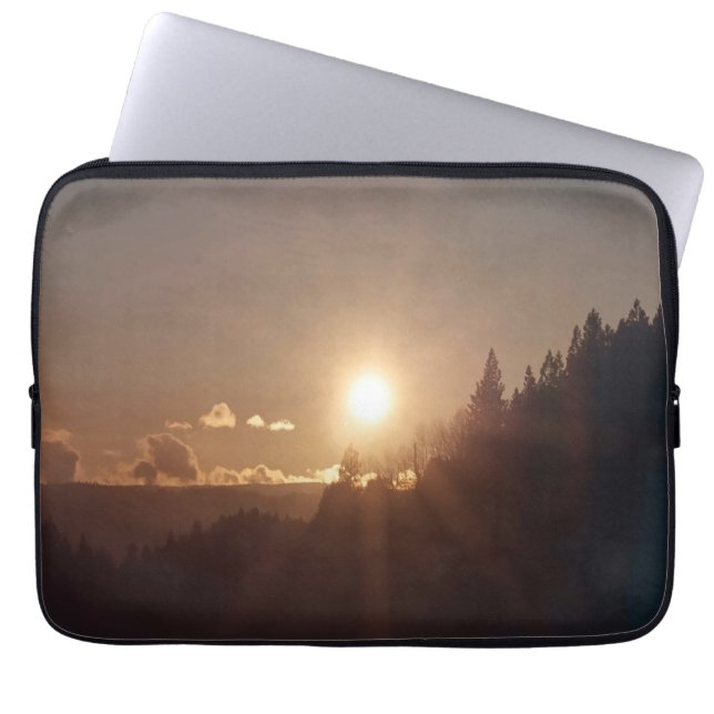 Sonnenlicht brennen.... laptopschutzhülle (Vorderseite)