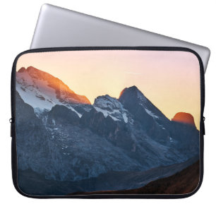 SONNENLICHT DURCH ALP BERG LAPTOPSCHUTZHÜLLE