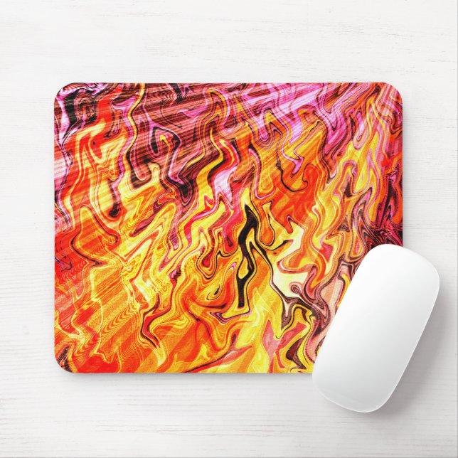 Sonnenlicht durch Flammen...... Mousepad (Mit Mouse)