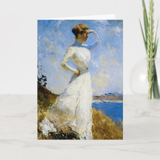 Sonnenlicht durch Frank Benson Karte (Vorderseite)