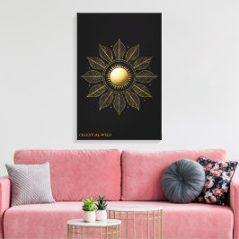 Sonnenlicht Erbe Lorbeer Fine Art Leinwand