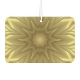 Sonnenlicht: Golden Yellow Floral Template Autolufterfrischer