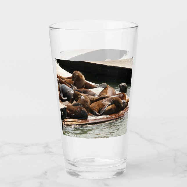 Sonnenlicht in San Francisco Glas (Vorderseite)