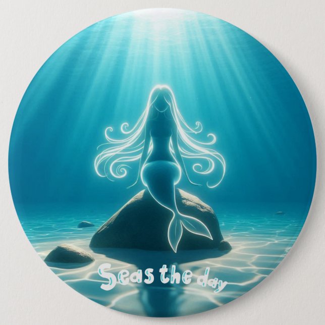 Sonnenlicht, Meerjungfrau Button (Vorderseite)