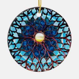 Sonnenlicht nach Sturm Keramik Ornament