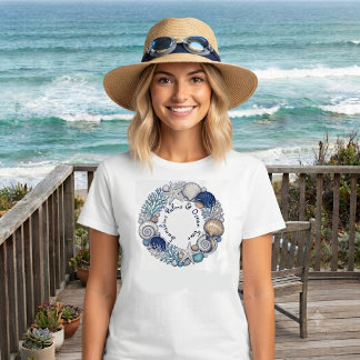 Sonnenlicht Palmen & Ozean Zeit Strand Vibes Küste Tri-Blend Shirt
