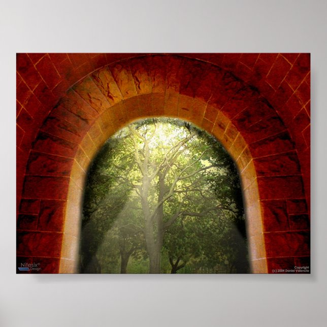 Sonnenlicht Poster (Vorne)